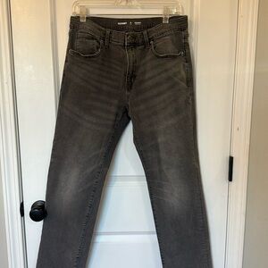 Old Navy straight jeans with built-in flex size 16 color gray